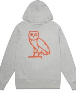 OVO Devil Bird Hoodie – Heather Grey