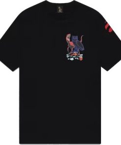 OVO Jurassic Park Shattered Backboard T-Shirt – Black