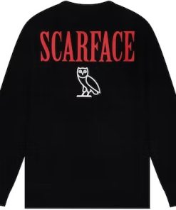 OVO Scarface Crewneck Sweatshirt – Black