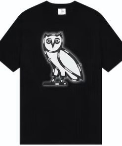 OVO Smoke Owl T-Shirt Black