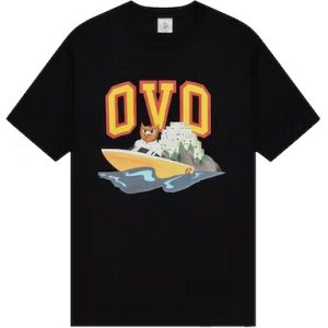OVO Speedboat Owl T-Shirt – Black