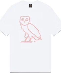OVO Static Owl T-Shirt – White
