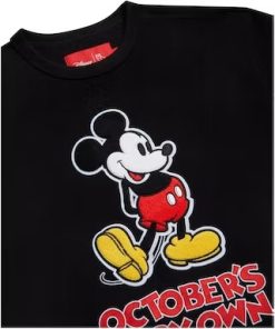 OVO x Disney Classic Mickey Crewneck Sweatshirt – Black