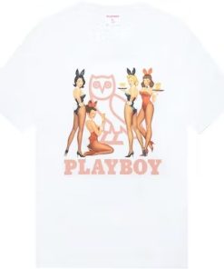 OVO x PLAYBOY Bunny T-Shirt – White