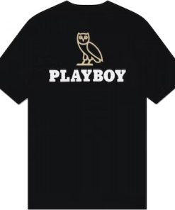 OVO x PLAYBOY Magazine T-Shirt Black