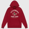 COLLEGIATE HOODIE RED