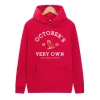 COLLEGIATE HOODIE RED
