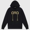 OMEGA HOODIE BLACK