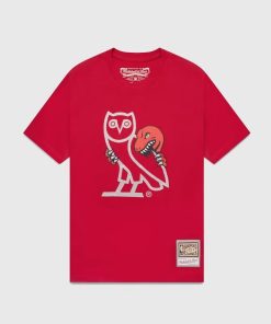 Ovo® x Mitchell and Ness 95 Raptors Og Owl T-shirt