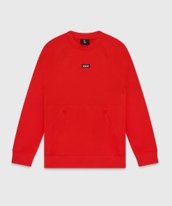 RUNNER CREWNECK RED