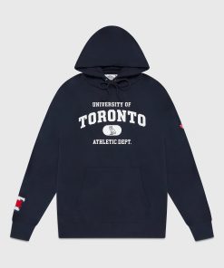U OF T ATHLETICS HOODIE NAVY