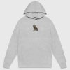 Classic Owl Hoodie Heather Grey