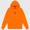 Glow in the Dark Classic Owl Hoodie Orange
