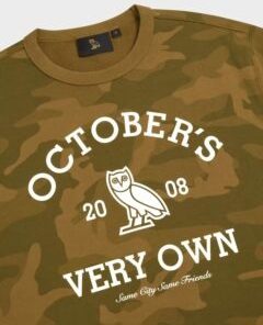Ovo x Collegiate Crewneck Sweatshirt-Camo