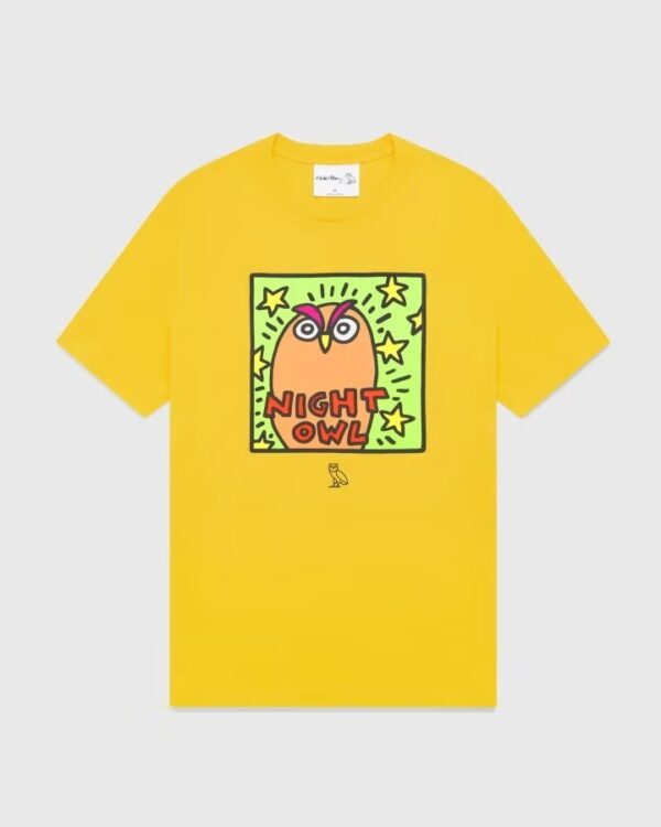 Ovo® x Keith Haring T-Shirt Yellow