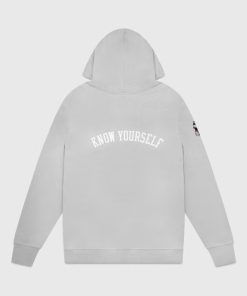 Ovo® x Mitchell and Ness 95 Raptors Og Owl Hoodie Grey