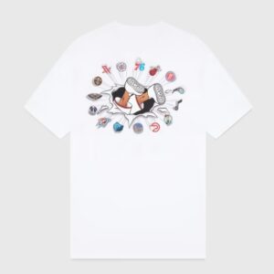 Ovo® x NBA Mascot T-shirt – White