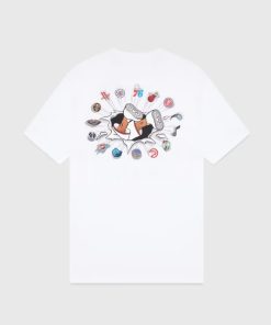 Ovo® x NBA Mascot T-shirt – White