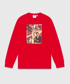 Ovo® x Scarface™ Crewneck Sweatshirt Red
