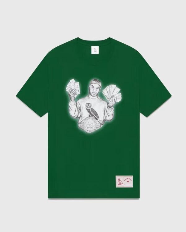 Ovo® x Tyson ‘money Mike’ T-Shirt Green