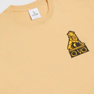 OVO LION T-SHIRT CAMEL