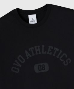 OVO ATHLETICS BLACK T-SHIRT